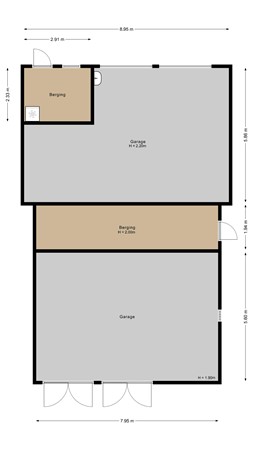 Floorplan - Garderenseweg 421, 3852 NJ Ermelo